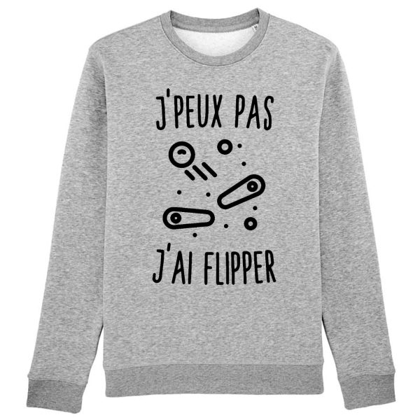 Sweat Adulte J’peux pas j’ai flipper