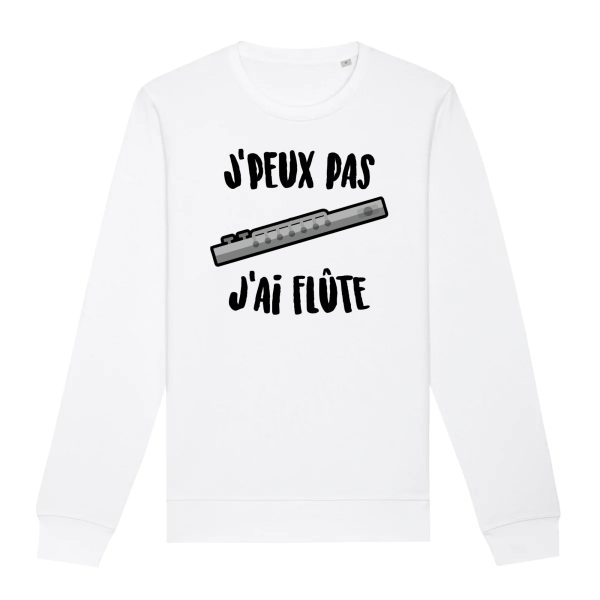 Sweat Adulte J’peux pas j’ai flute