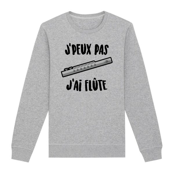 Sweat Adulte J’peux pas j’ai flute