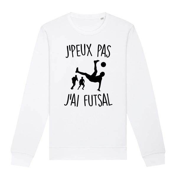 Sweat Adulte J’peux pas j’ai futsal