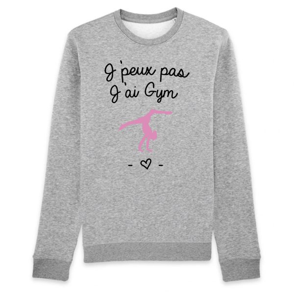 Sweat Adulte J’peux pas j’ai gym