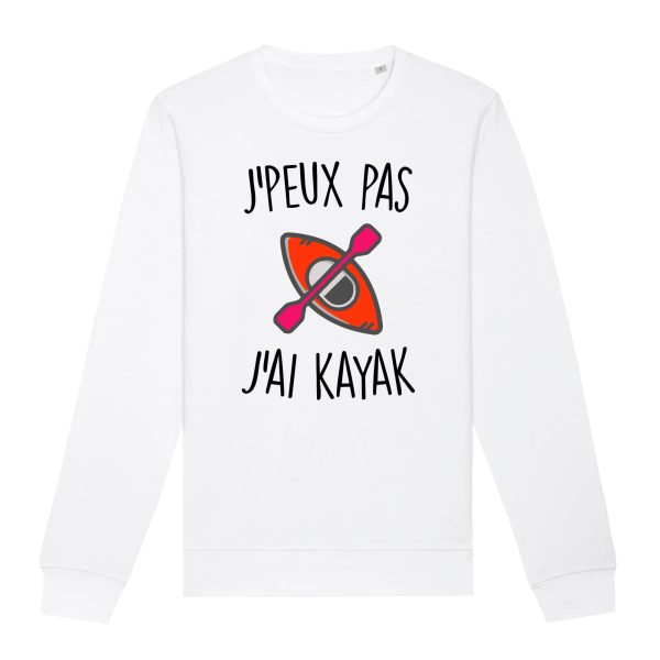 Sweat Adulte J’peux pas j’ai kayak