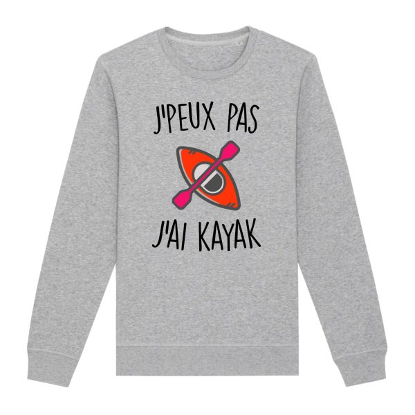 Sweat Adulte J’peux pas j’ai kayak