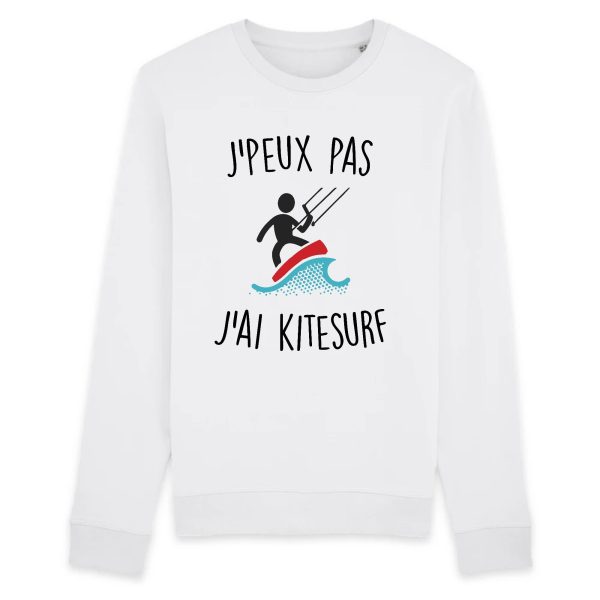 Sweat Adulte J’peux pas j’ai kitesurf