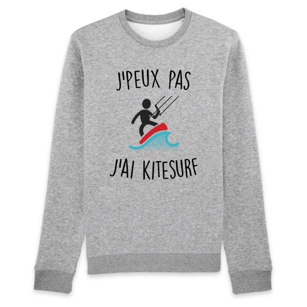 Sweat Adulte J’peux pas j’ai kitesurf