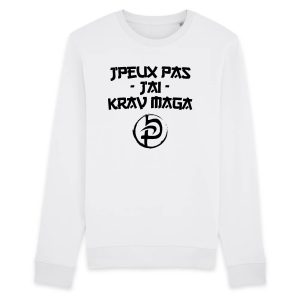 Sweat Adulte J’peux pas j’ai krav maga Sweat Adulte J’peux pas j’ai krav maga