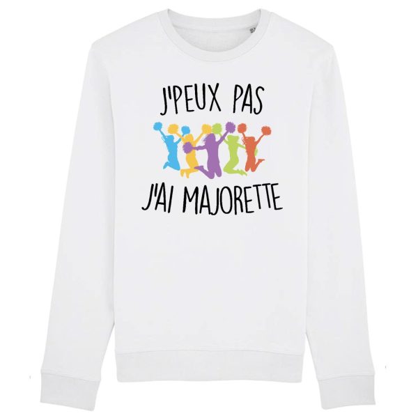 Sweat Adulte J’peux pas j’ai majorette