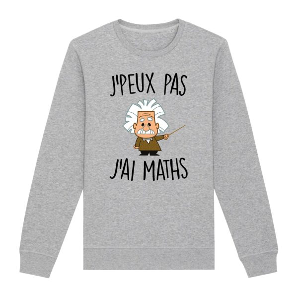 Sweat Adulte J’peux pas j’ai maths