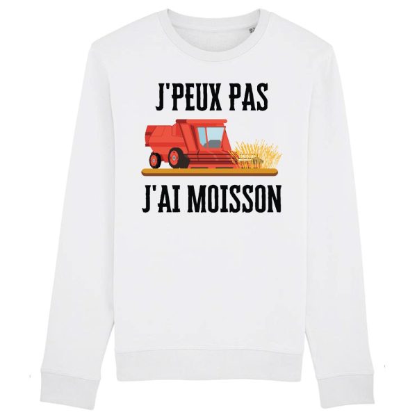 Sweat Adulte J’peux pas j’ai moisson