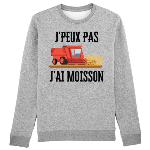 Sweat Adulte J’peux pas j’ai moisson