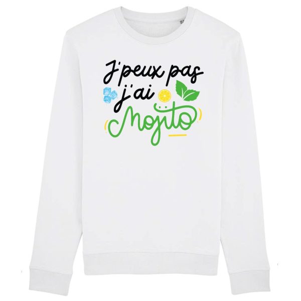 Sweat Adulte J’peux pas j’ai mojito