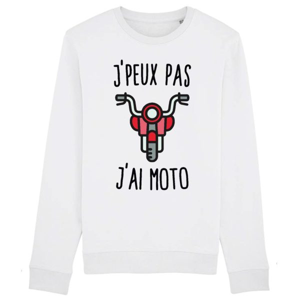 Sweat Adulte J’peux pas j’ai moto