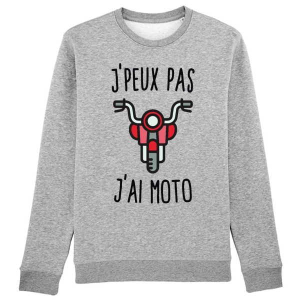 Sweat Adulte J’peux pas j’ai moto