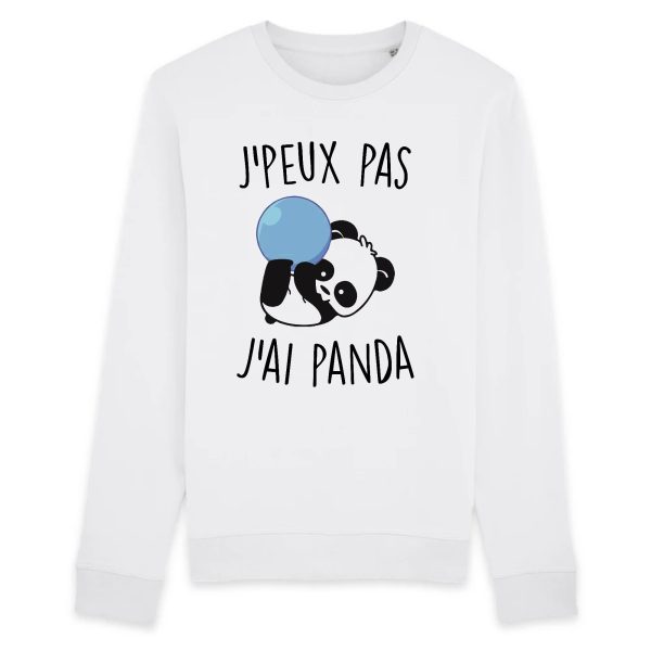 Sweat Adulte J’peux pas j’ai panda