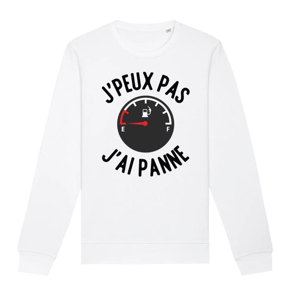 Sweat Adulte J’peux pas j’ai panne