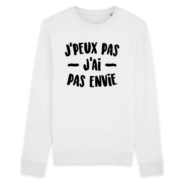 Sweat Adulte J’peux pas j’ai pas envie