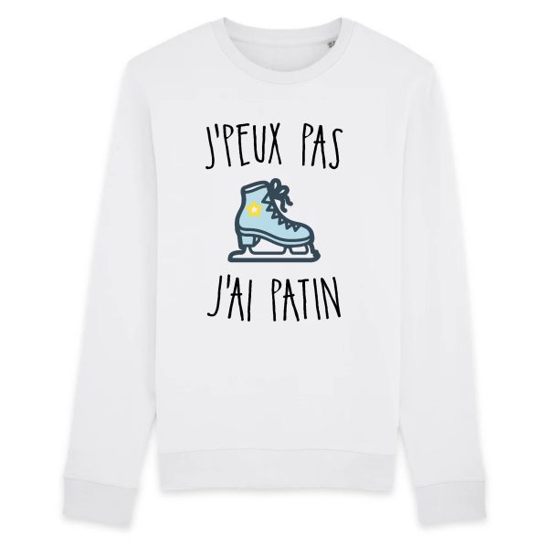 Sweat Adulte J’peux pas j’ai patin