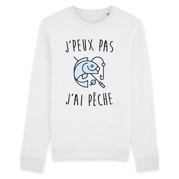 Sweat Adulte J’peux pas j’ai peche