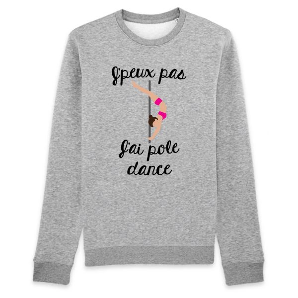 Sweat Adulte J’peux pas j’ai pole dance