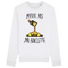 Sweat Adulte J’peux pas j’ai raclette