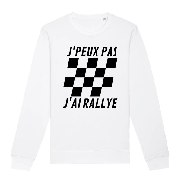 Sweat Adulte J’peux pas j’ai rallye