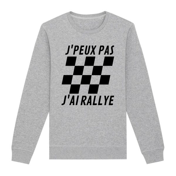 Sweat Adulte J’peux pas j’ai rallye