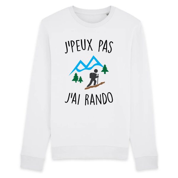 Sweat Adulte J’peux pas j’ai rando