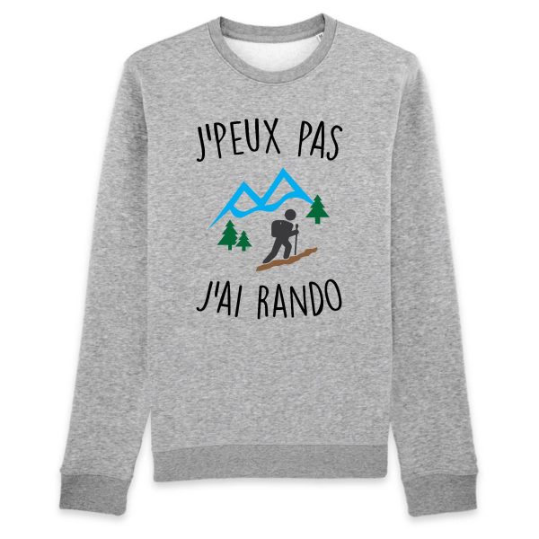 Sweat Adulte J’peux pas j’ai rando