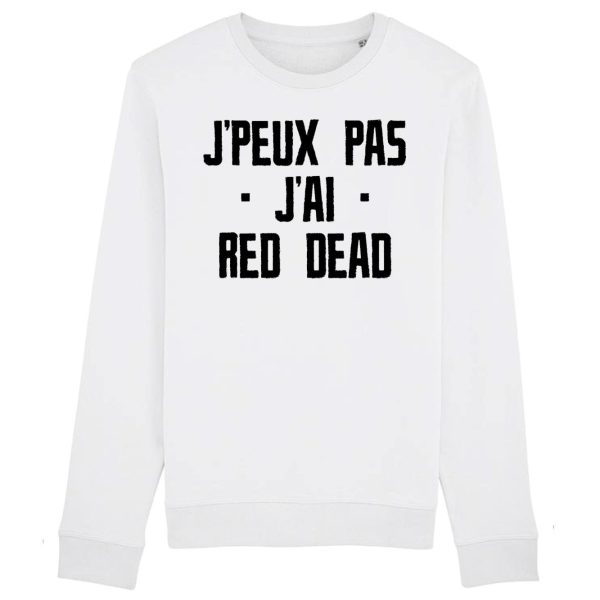 Sweat Adulte J’peux pas j’ai red dead