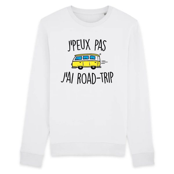 Sweat Adulte J’peux pas j’ai road-trip