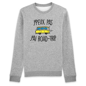 Sweat Adulte J’peux pas j’ai road-trip