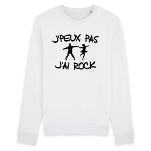 Sweat Adulte J’peux pas j’ai rock