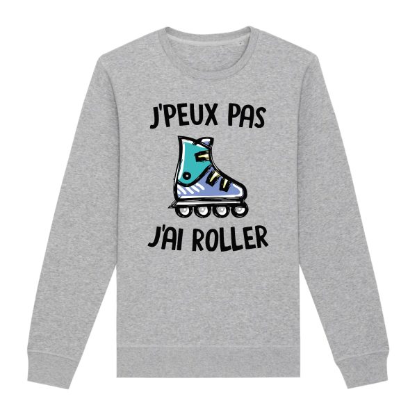 Sweat Adulte J’peux pas j’ai roller