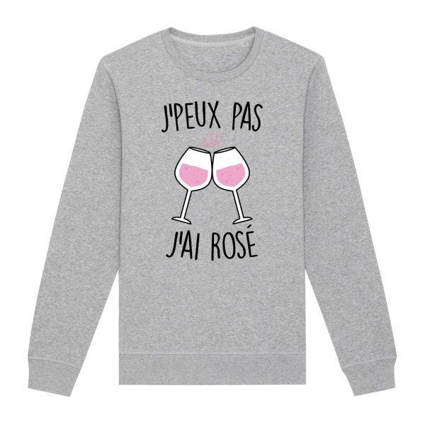 Sweat Adulte J’peux pas j’ai rose