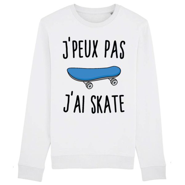 Sweat Adulte J’peux pas j’ai skate