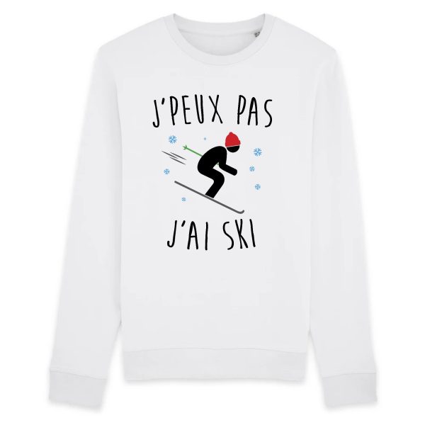 Sweat Adulte J’peux pas j’ai ski