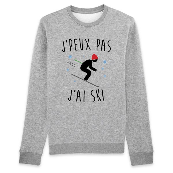 Sweat Adulte J’peux pas j’ai ski