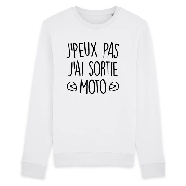 Sweat Adulte J’peux pas j’ai sortie moto