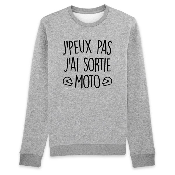 Sweat Adulte J’peux pas j’ai sortie moto