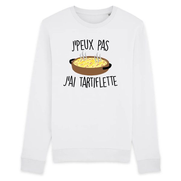 Sweat Adulte J’peux pas j’ai tartiflette