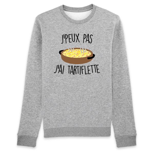 Sweat Adulte J’peux pas j’ai tartiflette