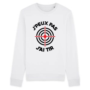 Sweat Adulte J’peux pas j’ai tir