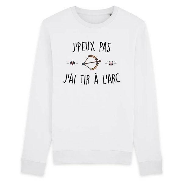 Sweat Adulte J’peux pas j’ai tir a l’arc