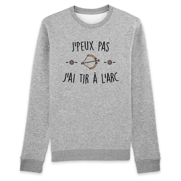 Sweat Adulte J’peux pas j’ai tir a l’arc