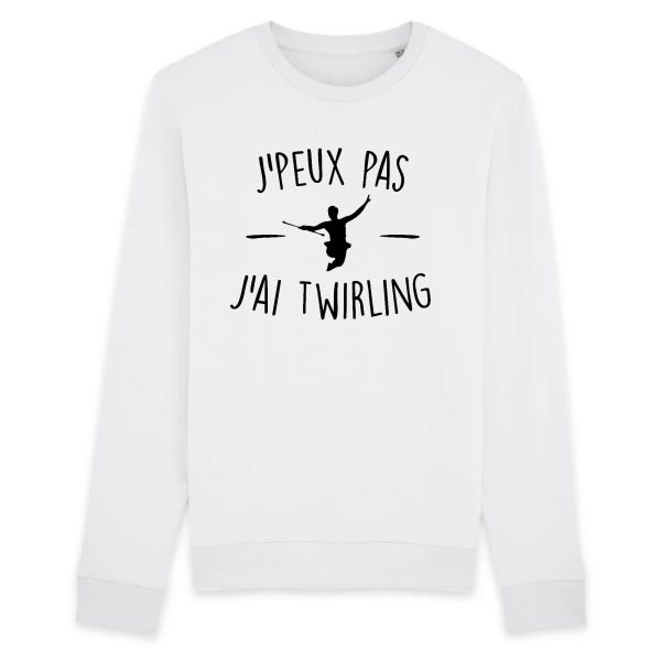 Sweat Adulte J’peux pas j’ai twirling