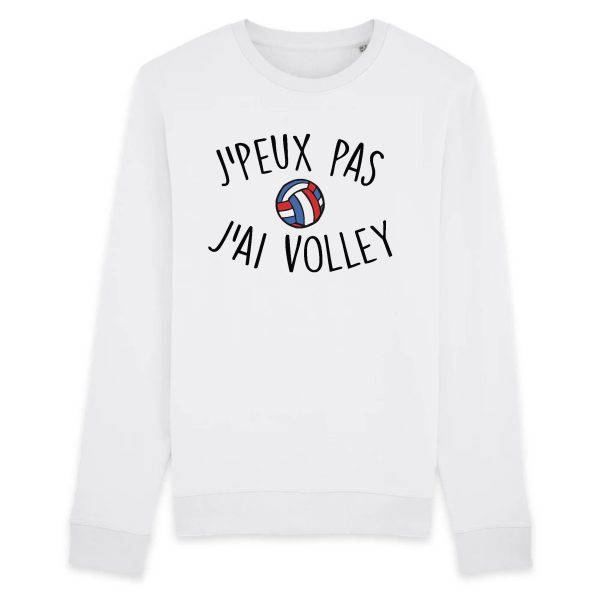 Sweat Adulte J’peux pas j’ai volley