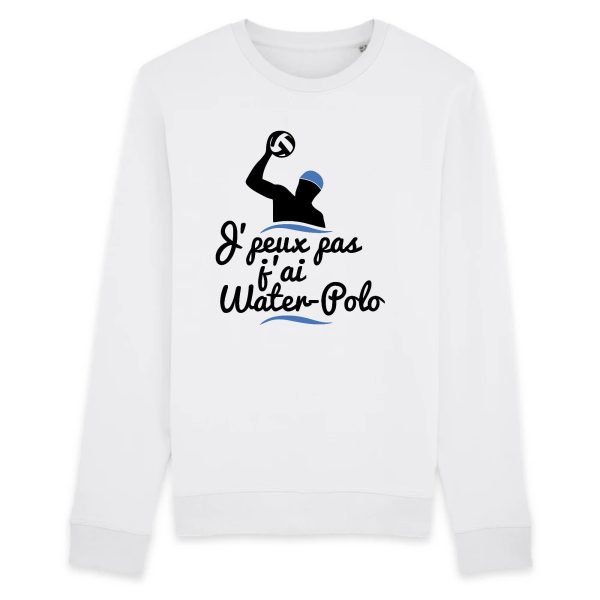 Sweat Adulte J’peux pas j’ai water-polo