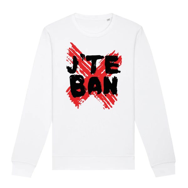 Sweat Adulte J’te ban