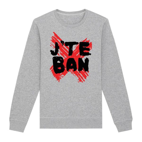 Sweat Adulte J’te ban