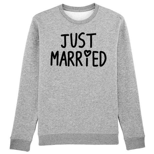 Sweat Adulte Just married